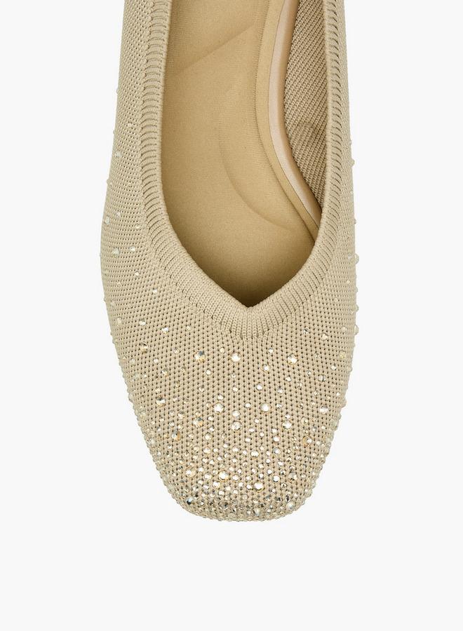 Flora Bella By Shoexpress Women Embellished Wedge Heel Shoes Ramadan Collection - Image 4